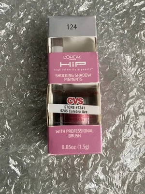 L'Oréal Hip Shocking Shadow Pigments w/Professional Brush #124 0.05oz - Image 1 of 3
