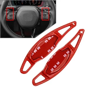 Rojo Volante Coche Shift Paddle Shifter Extensión para Honda Civic 11th 2022+ - Imagen 1 de 10