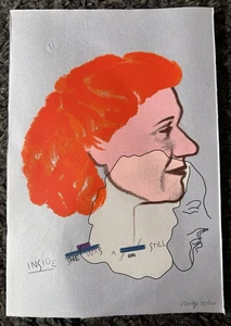R B KITAJ RA 1932-2007 Limited ed SCREENPRINT Inside She Was A Girl Still 71/200 - Picture 1 of 3