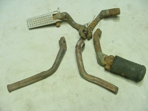 TRIUMPH CUB T20 T20S FOOT REST LOT OF 5 PART # F3450 F5049 WHAT YOU SEE IS WHAT - Picture 1 of 3