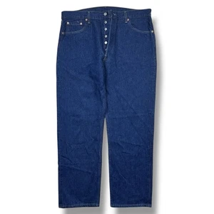 Vintage Levi’s 501xx Jeans One Wash Fuzzy Dark Denim Hergestellt in den USA 80er Herren 36x30 - Bild 1 von 11