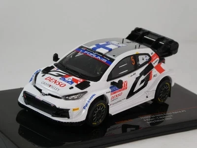 IXO 1:43 AUTO TOYOTA GR YARIS RALLY1  HYBRID #5 RALLY FINLAND 2024  RAM946.22 - Immagine 1 di 3