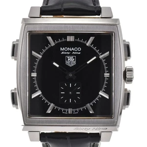 Tag Heuer Monaco 69 CW9110-0 Reversible Analog Digital Manual & Quartz Watch - Bild 1 von 10