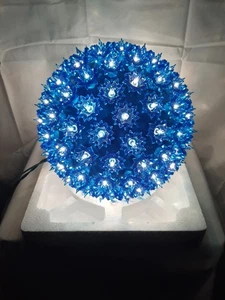 Vintage Starlight Sphere 9½" Blue 150 Constellation Holiday Light - Picture 1 of 11