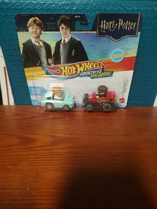 2025 Hot Wheels Racer Verse 2-pack - HARRY POTTER und RON WEASLEY 🆕 RARITÄT - Bild 1 von 10