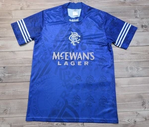 Camiseta de fútbol local Adidas Glasgow Rangers camiseta de fútbol 1994 1995, para hombre talla M - Imagen 1 de 18