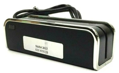ID Tech Credit Card Reader Secured PCI SRED USB Swipe Magnetic IDSR-334133AEB - Image 1 of 4