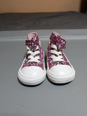 Zapatillas deportivas Converse Chuck Taylor All Star florales infantiles talla 4 altas Foto 1 de 4