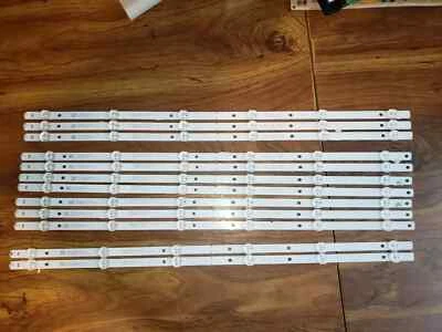 TIRAS LED TOSHIBA 55L421U COMPLETAS  Foto 1 de 3