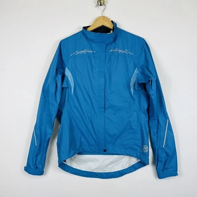 Novara Blue Full Zip Cycling Lightweight Windbreaker Jacket Womens Medium - Image 1 of 4