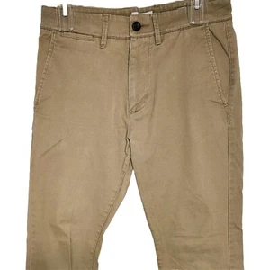 Goodfellow & Co. Pants Mens 29x30 Slim Khaki Tan Flat Front Straight Leg - Picture 1 of 5