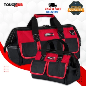 Tool Storage Hand Bag 12" & 16" Heavy Duty Tool Bag with Multi Pockets - Picture 1 of 18
