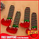 Christmas Furniture Feet Caps Reduce Noise Elves Chair Cover Socks Party Favors
