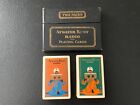 Antique Double Deck ATWATER KENT RADIO Advertising Playing Cards with Box