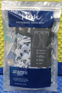 Slip boxer HUK pesce a pois H5000046-034 Harbor Mist SCEGLI LA TUA TAGLIA! - Foto 1 di 11