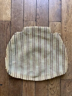 Tapisserie Ancienne Siège De La Chaise Broderie Napoléon 3 - Photo 1/4