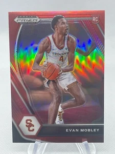 2021 Panini Prizm DP #2 Evan Mobley 120/299 Red Prizm RC - Foto 1 di 6