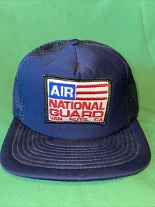 AIR NATIONAL GUARD Van Nuys, California HUT RESERVES Vintage Mütze Large - Bild 1 von 7