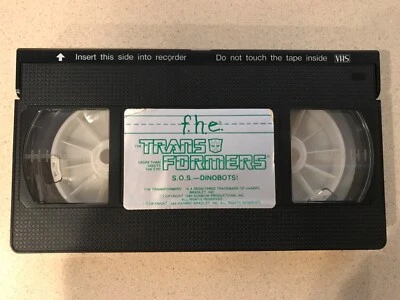 The Transformers Volume 3: “S.O.S.-Dinobots!” (VHS, 1985) Tape Only - Image 1 of 4