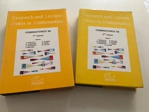Combinatorics '88 1 und 2 Band - Bild 1 von 3