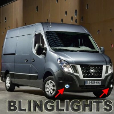 Halo Fog Lights Lamps For Nissan NV Cargo Passenger Van NV1500 NV2500 NV3500 HD - Image 1 of 4