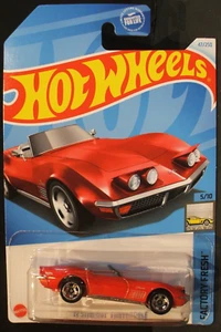 Hot Wheels 1972 Stingray Convertible Chevy Corvette Mattel diecast ~S scale 1/64 - Picture 1 of 3