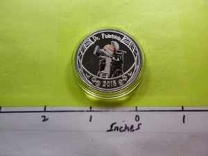 DR. FINKELSTEIN NIGHTMARE BEFORE CHRISTMAS 2018 DISNEY EMAILLE NICKEL MÜNZE 1DR8 - Bild 1 von 2