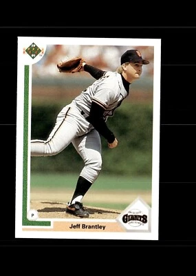 1990 Upper Deck - Jeff Brantley #358 - Image 1 of 2