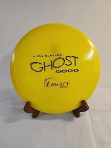 LEGACY DISC GHOST ICON EDITION 179 GRAM YELLOW MID RANGE DISC GOLF DISC - Picture 1 of 6