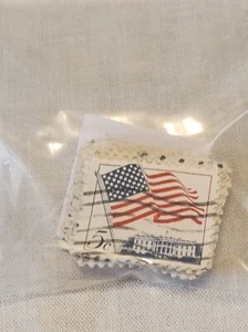 #1208 bandera de 5 centavos sobre sello de la Casa Blanca 50pk - Imagen 1 de 3