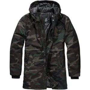 Brandit Grid Tarnparka Bosque S-3XL Camuflaje Invierno Exterior Parka Ejército - Imagen 1 de 56