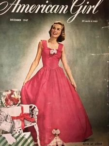 vintage American Girl magazine December 1947 - Bild 1 von 6