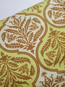 Joel Dewberry Fabric Damask Brown Green Floral Sew Quilting Craft FAT QUARTER - Picture 1 of 1