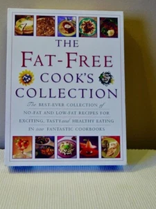 The Fat-Free Cook's Collection: 2 Volume Set Paperback Cookbook & Dessert Binder - Picture 1 of 5