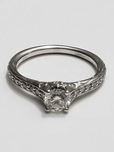 RITANI 18K Weißgold Ring mit Diamanten - Bild 1 von 8