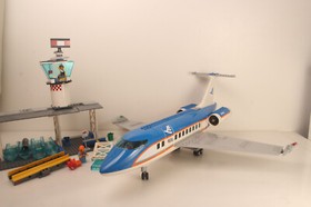 LEGO Airplane: Plane only from Airport Passenger Terminal 60104 Incomplete