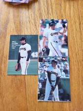 3 Will Clark Oddball Cards: 2 From 1989 Action Superstars (4 &8) & 1990...