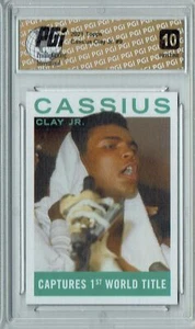 Muhammad Ali 2021 Topps #9 PRISTINE Rare Trading Card PGI 10 - Picture 1 of 1