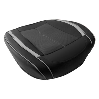 Universal Front & Rear Black Car Seat Covers - Airbag Compatible, Washable Fabric Protectors 4 thumbnail image