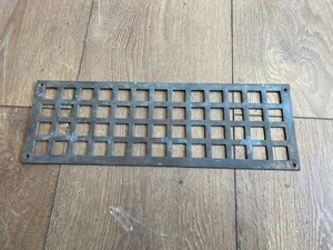 J DAY 10203 Original Vintage Brass Grille Air Vent 12” X 4” SR1 JD4059 - Picture 1 of 6