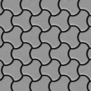 Mosaico azulejo metal macizo acero inoxidable mate gris 1,6 mm fuerte Ubiquity-S-S-MA - Imagen 1 de 4