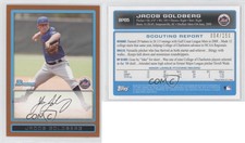 2009 Bowman Prospects Orange /250 Jacob Goldberg #BP65