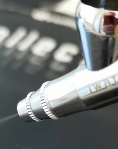 Iwata Revolution BR airbrush (Used Once!) .3mm Set Up - Picture 1 of 9
