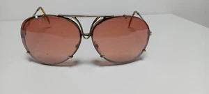 Vintage Porsche Sunglasses by Carrera 140 mm Amber Driving lens - Picture 1 of 4