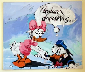 Gemälde   "Broken Dreams"   von Wolfgang Loesche,   Acryl auf Leinwand - Bild 1 von 1