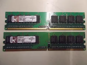 Kingston KVR667D2N5/512, 512MB, PC2-5300(DDR2-667), Sdram, 667 MHZ, #SU139 - Picture 1 of 1