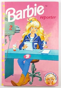 Livre Barbie Reporter Les Aventures de Barbie Mattel 1996 Vintage - Picture 1 of 3