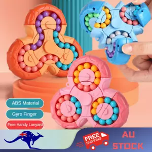 Decompression Rotating Magic Bean Fingertip Puzzle Beads Development Kids Toy - Picture 1 of 15