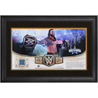 Roman Reigns BILD+RAHMEN+AUTOGRAMM  Wrestlemania 38 singed Photo autographed WWE