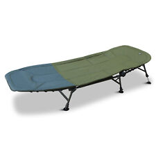 Abode Oxford Padded 6 Leg Carp Anglers Fishing Bed Chair Camping Bedchair Bed